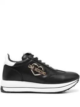 Love Moschino кроссовки с логотипом, черный