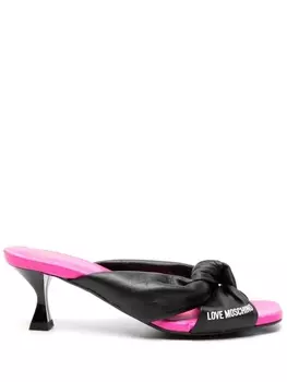 Love Moschino мюли с открытым носком, черный