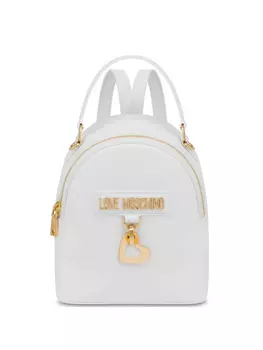 Love Moschino рюкзак с логотипом, белый