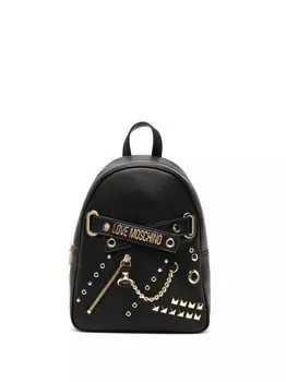 Love Moschino рюкзак с логотипом, черный