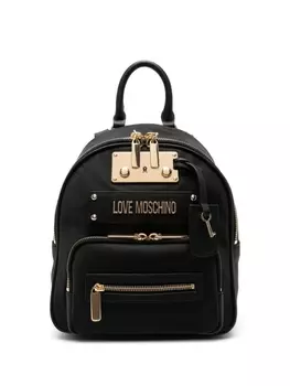 Love Moschino рюкзак с логотипом, черный
