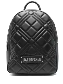 Love Moschino рюкзак с логотипом, черный