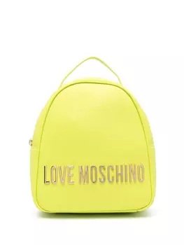 Love Moschino рюкзак с логотипом, зеленый