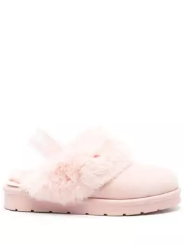 Love Moschino слиперы с логотипом, розовый