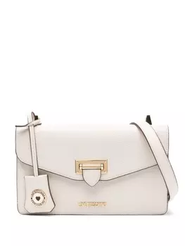 Love Moschino сумка через плечо из искусственной кожи с логотипом, нейтральный цвет