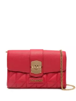 Love Moschino сумка через плечо из искусственной кожи с логотипом, красный