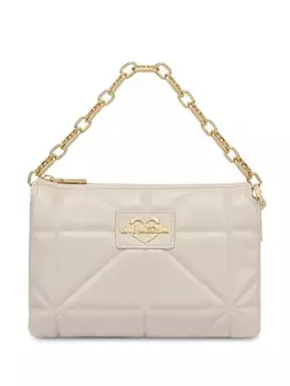 Love Moschino сумка через плечо из искусственной кожи, нейтральный цвет