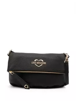Love Moschino сумка через плечо с логотипом, черный