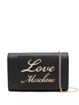 Love Moschino сумка через плечо с логотипом, черный