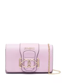 Love Moschino сумка через плечо с логотипом, фиолетовый