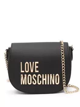 Love Moschino сумка через плечо с логотипом, черный