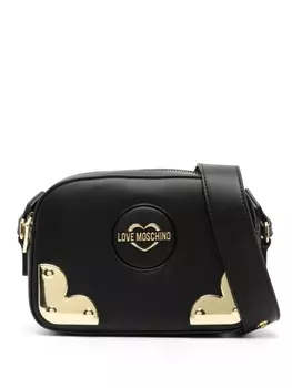 Love Moschino сумка через плечо с логотипом, черный