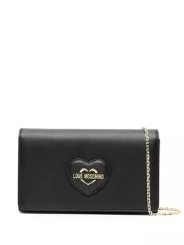 Love Moschino сумка через плечо с логотипом, черный