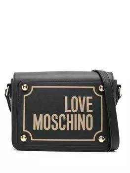 Love Moschino сумка через плечо с логотипом, черный