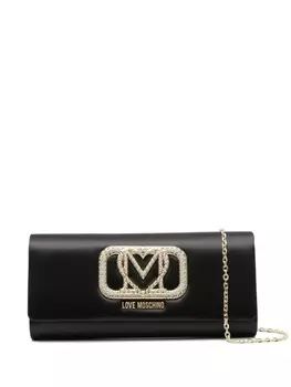 Love Moschino сумка через плечо с логотипом, черный