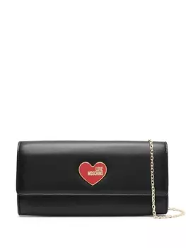 Love Moschino сумка через плечо с логотипом, черный