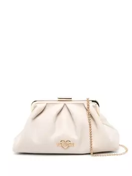 Love Moschino сумка через плечо с логотипом, нейтральный цвет