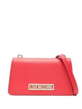 Love Moschino сумка через плечо с логотипом, красный