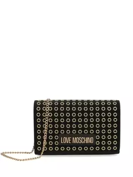 Love Moschino сумка через плечо с логотипом, черный