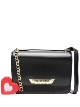 Love Moschino сумка через плечо с логотипом, черный