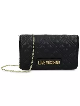 Love Moschino сумка через плечо с логотипом, черный