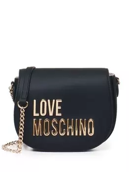 Love Moschino сумка через плечо с логотипом, черный