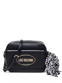 Love Moschino сумка через плечо с логотипом, черный