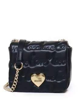 Love Moschino сумка через плечо с логотипом, черный