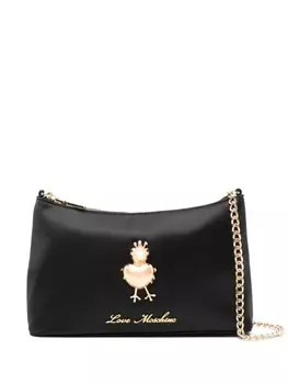Love Moschino сумка через плечо с логотипом, черный