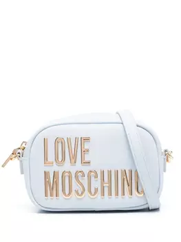 Love Moschino сумка через плечо с логотипом, синий