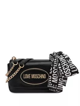 Love Moschino сумка через плечо Scarf, черный
