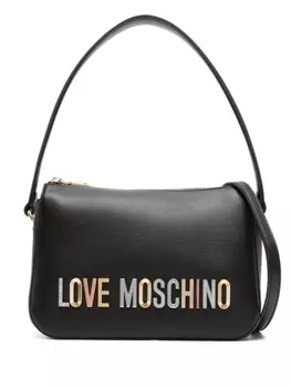 Love Moschino сумка на плечо из искусственной кожи с логотипом, черный