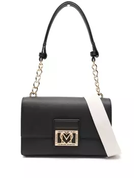 Love Moschino сумка на плечо с цепочкой и логотипом, черный