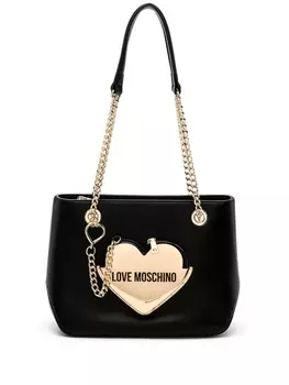 Love Moschino сумка на плечо с логотипом, черный