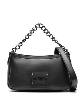 Love Moschino сумка на плечо с логотипом, черный