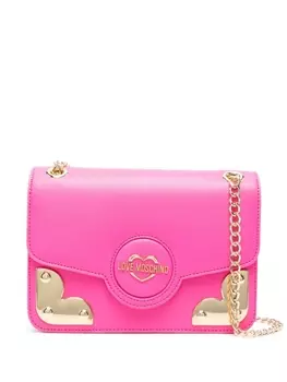 Love Moschino сумка на плечо с логотипом, розовый