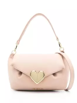 Love Moschino сумка на плечо с логотипом, нейтральный цвет