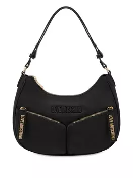 Love Moschino сумка на плечо с логотипом, черный