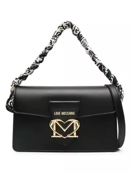 Love Moschino сумка на плечо с логотипом, черный