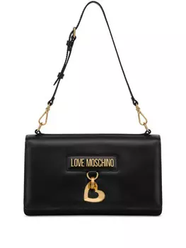 Love Moschino сумка на плечо с логотипом, черный