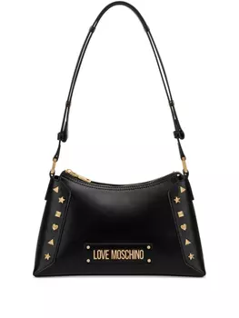 Love Moschino сумка на плечо с логотипом, черный