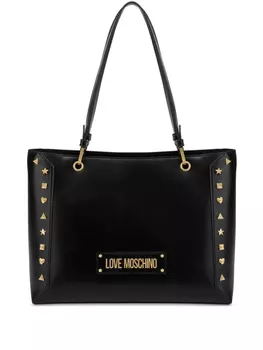 Love Moschino сумка на плечо с логотипом, черный