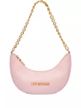 Love Moschino сумка на плечо с логотипом, розовый