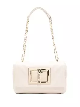 Love Moschino сумка на плечо с тисненым логотипом, нейтральный