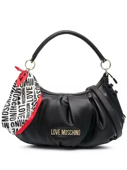Love Moschino сумка-тоут с логотипом, черный