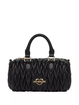 Love Moschino сумка-тоут с логотипом, черный