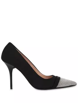 Love Moschino туфли с контрастными вставками, черный