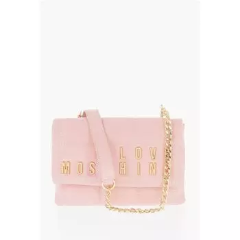 LOVE стеганая сумка из искусственной кожи со съемной цепочкой на плечо Moschino, мультиколор