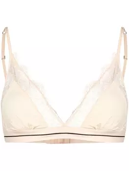 Love Stories топ с кружевной отделкой, нейтральный цвет