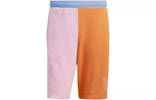 Love Unites Blo Повседневные шорты унисекс многоцветные Adidas Originals, цвет Multicolor
